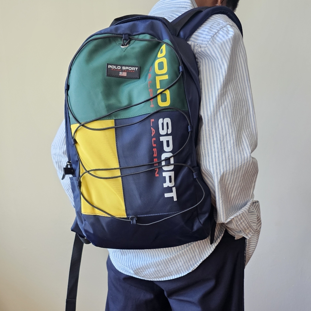 ‼️SOLD‼️ Polo by Ralph Lauren Multicolor Sport Backpack